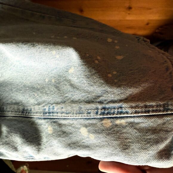 We The Free Good Lucky You Mid-Rise Barrel Jeans Women's Baggy Loose Fit Size 31 - Picture 10 of 10